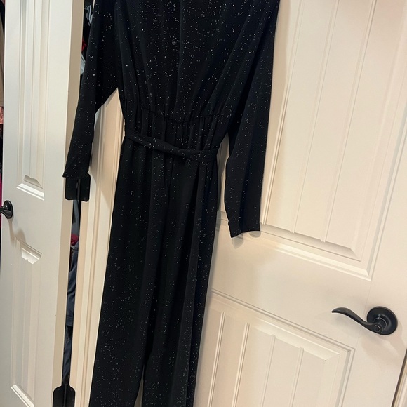 ASOS - Only Carmakoma - Jumpsuit - Size EU 48/UK 20-Black/Silver Plus Size - Picture 3 of 6